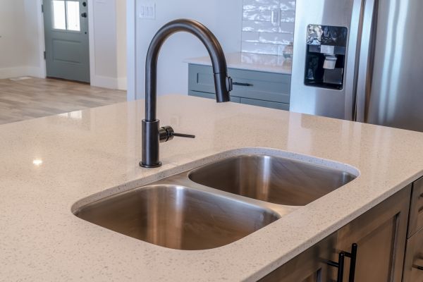 Double Basin Sink Installation in Reston